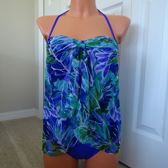 Ralph Lauren Other - Ralph Lauren 1 Piece Lush Tropical Mesh Swimsuit